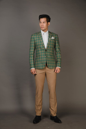 High Quality Vercelli Fabric Suit 
